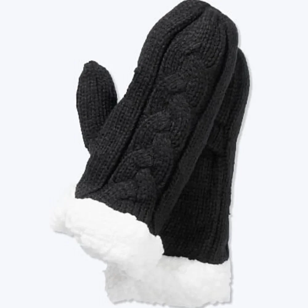 PINK By Victoria's Secret Sherpa-Lined Mittens
